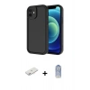 MARSİLYAN™- iPhone 11 Kılıf Yankı Yansıma Özel Seri - Siyah Joko Magic 5D Cam + Renkli Kamera Lens Koruma Cam - PE