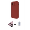 MARSİLYAN™- iPhone 11 Kılıf Yankı Yansıma Özel Seri - Siyah Joko Magic 5D Cam + Siyah Raze Metal Kamera Lens