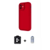 MARSİLYAN™- iPhone 11 Kılıf Yankı Yansıma Özel Seri - Siyah Joko Magic 5D Cam + PVD Metal Kamera Lens - YL
