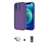 MARSİLYAN™- iPhone 11 Kılıf Yankı Yansıma Özel Seri - Siyah Joko Magic 5D Hayalet Cam + Pers Alüminyum Kamera Lens - YL
