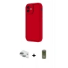 MARSİLYAN™- iPhone 11 Kılıf Yankı Yansıma Özel Seri - Siyah Joko Magic 5D Hayalet Cam + Pers Alüminyum Kamera Lens - YL