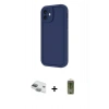 MARSİLYAN™- iPhone 11 Kılıf Yankı Yansıma Özel Seri - Siyah Joko Magic 5D Hayalet Cam + Pers Alüminyum Kamera Lens - YL