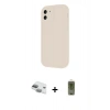 MARSİLYAN™- iPhone 11 Kılıf Yankı Yansıma Özel Seri - Siyah Joko Magic 5D Hayalet Cam + Pers Alüminyum Kamera Lens - YL