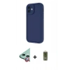 MARSİLYAN™- iPhone 11 Kılıf Yankı Yansıma Özel Seri - Siyah Joko Magic 5D Hayalet Cam + Raze Metal Kamera Lens - KI