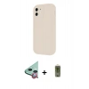 MARSİLYAN™- iPhone 11 Kılıf Yankı Yansıma Özel Seri - Siyah Joko Magic 5D Hayalet Cam + Raze Metal Kamera Lens - KI