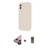 MARSİLYAN™- iPhone 11 Kılıf Yankı Yansıma Özel Seri - Siyah Joko Magic 5D Hayalet Cam + Raze Metal Kamera Lens - SH