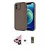 MARSİLYAN™- iPhone 11 Kılıf Yankı Yansıma Özel Seri - Siyah Joko Magic 5D Hayalet Cam + Raze Metal Kamera Lens - SH