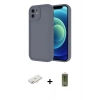 MARSİLYAN™- iPhone 11 Kılıf Yankı Yansıma Özel Seri - Siyah Joko Magic 5D Hayalet Cam + Renkli Kamera Lens Koruma Cam - YL