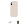 MARSİLYAN™- iPhone 11 Kılıf Yankı Yansıma Özel Seri - Siyah Joko Magic 5D Hayalet Cam + Renkli Kamera Lens Koruma Cam - YL