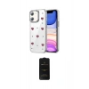 MARSİLYAN™- iPhone 11 Kılıf Yörünge Form - Siyah 6D Antistatik Mat Seramik Hayalet Nano Ekran Koruyucu