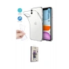 MARSİLYAN™- iPhone 11 Kılıf Zirve Doku - Siyah Bilvis 3D Cam Ekran Koruyucu