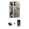 MARSİLYAN™- iPhone 11 Kılıf Zirve Modern Prime - Şeffaf 360 Full Body Arka Koruyucu + Kamera Lens Koruma Cam - SF