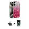 MARSİLYAN™- iPhone 11 Kılıf Zirve Modern Prime - Şeffaf 360 Full Body Arka Koruyucu + Kamera Lens Koruma Cam - SF