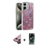 MARSİLYAN™- iPhone 11 Kılıf Zirve Modern Prime - Şeffaf 360 Full Body Arka Koruyucu + Raze Metal Kamera Lens - SH