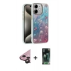 MARSİLYAN™- iPhone 11 Kılıf Zirve Modern Prime - Şeffaf 360 Full Body Arka Koruyucu + Raze Metal Kamera Lens - SH