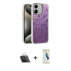 MARSİLYAN™- iPhone 11 Kılıf Zirve Modern Prime - Şeffaf Pasifik Cam Ekran Koruyucu + Kamera Lens Koruma Cam - SF