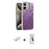 MARSİLYAN™- iPhone 11 Kılıf Zirve Modern Prime - Şeffaf Pasifik Cam Ekran Koruyucu + Renkli Kamera Lens Koruma Cam - PE