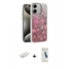MARSİLYAN™- iPhone 11 Kılıf Zirve Modern Prime - Şeffaf Pasifik Cam Ekran Koruyucu + Renkli Kamera Lens Koruma Cam - SI