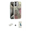 MARSİLYAN™- iPhone 11 Kılıf Zirve Modern Prime - Şeffaf Pasifik Cam Ekran Koruyucu + Renkli Kamera Lens Koruma Cam - TU