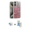 MARSİLYAN™- iPhone 11 Kılıf Zirve Modern Prime - Şeffaf Royal Nano Ekran Koruyucu + Pers Alüminyum Kamera Lens - GI