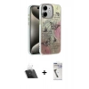 MARSİLYAN™- iPhone 11 Kılıf Zirve Modern Prime - Şeffaf Uv Polymer Nano Ekran Koruyucu + Kamera Lens Koruma Cam - SF
