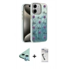 MARSİLYAN™- iPhone 11 Kılıf Zirve Modern Prime - Şeffaf Uv Polymer Nano Ekran Koruyucu + Raze Metal Kamera Lens - MI
