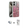 MARSİLYAN™- iPhone 11 Kılıf Zirve Modern Prime - Şeffaf Uv Polymer Nano Ekran Koruyucu + Pers Alüminyum Kamera Lens - LT