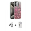 MARSİLYAN™- iPhone 11 Kılıf Zirve Modern Prime - Şeffaf Uv Polymer Nano Ekran Koruyucu + Raze Metal Kamera Lens - GS