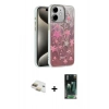 MARSİLYAN™- iPhone 11 Kılıf Zirve Modern Prime - Siyah 360 Mat Full Body Arka Koruyucu + Pers Alüminyum Kamera Lens - GD