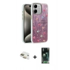 MARSİLYAN™- iPhone 11 Kılıf Zirve Modern Prime - Siyah 360 Mat Full Body Arka Koruyucu + Pers Alüminyum Kamera Lens - GD