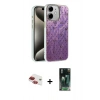 MARSİLYAN™- iPhone 11 Kılıf Zirve Modern Prime - Siyah 360 Mat Full Body Arka Koruyucu + Pers Alüminyum Kamera Lens - KI