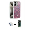 MARSİLYAN™- iPhone 11 Kılıf Zirve Modern Prime - Siyah 360 Mat Full Body Arka Koruyucu + Pers Alüminyum Kamera Lens - GI