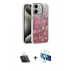 MARSİLYAN™- iPhone 11 Kılıf Zirve Modern Prime - Siyah 3D Antistatik Cam Ekran Koruyucu + Kamera Lens Koruma Cam - SF