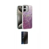 MARSİLYAN™- iPhone 11 Kılıf Zirve Modern Prime - Siyah 3D Antistatik Hayalet Cam Ekran Koruyucu