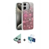 MARSİLYAN™- iPhone 11 Kılıf Zirve Modern Prime - Siyah 3D Antistatik Seramik Nano Ekran Koruyucu + Raze Metal Kamera Lens - KI