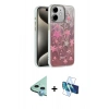 MARSİLYAN™- iPhone 11 Kılıf Zirve Modern Prime - Siyah 3D Antistatik Seramik Nano Ekran Koruyucu + Raze Metal Kamera Lens - MI