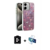 MARSİLYAN™- iPhone 11 Kılıf Zirve Modern Prime - Siyah 3D Antistatik Seramik Nano Ekran Koruyucu + PVD Metal Kamera Lens - TU