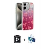MARSİLYAN™- iPhone 11 Kılıf Zirve Modern Prime - Siyah 3D Antistatik Seramik Nano Ekran Koruyucu + PVD Metal Kamera Lens - YL