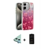 MARSİLYAN™- iPhone 11 Kılıf Zirve Modern Prime - Siyah 6D Antistatik Mat Seramik Hayalet Nano Ekran Koruyucu + Raze Metal Kamera Lens - MI