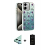 MARSİLYAN™- iPhone 11 Kılıf Zirve Modern Prime - Siyah 6D Antistatik Mat Seramik Hayalet Nano Ekran Koruyucu + Raze Metal Kamera Lens - MI