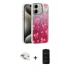 MARSİLYAN™- iPhone 11 Kılıf Zirve Modern Prime - Siyah 6D Antistatik Mat Seramik Hayalet Nano Ekran Koruyucu + Pers Alüminyum Kamera Lens - GD