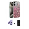 MARSİLYAN™- iPhone 11 Kılıf Zirve Modern Prime - Siyah 6D Antistatik Mat Seramik Hayalet Nano Ekran Koruyucu + Raze Metal Kamera Lens - MR