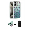 MARSİLYAN™- iPhone 11 Kılıf Zirve Modern Prime - Siyah 6D Antistatik Mat Seramik Hayalet Nano Ekran Koruyucu + Raze Metal Kamera Lens - KI
