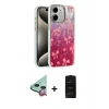 MARSİLYAN™- iPhone 11 Kılıf Zirve Modern Prime - Siyah 6D Antistatik Mat Seramik Hayalet Nano Ekran Koruyucu + Raze Metal Kamera Lens - KI