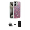 MARSİLYAN™- iPhone 11 Kılıf Zirve Modern Prime - Siyah 6D Antistatik Mat Seramik Hayalet Nano Ekran Koruyucu + Kamera Lens Koruma Cam - SF