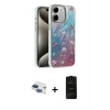 MARSİLYAN™- iPhone 11 Kılıf Zirve Modern Prime - Siyah 6D Antistatik Mat Seramik Hayalet Nano Ekran Koruyucu + Pers Alüminyum Kamera Lens - LT