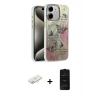 MARSİLYAN™- iPhone 11 Kılıf Zirve Modern Prime - Siyah 6D Antistatik Mat Seramik Hayalet Nano Ekran Koruyucu + Renkli Kamera Lens Koruma Cam - SI