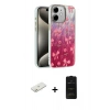 MARSİLYAN™- iPhone 11 Kılıf Zirve Modern Prime - Siyah 6D Antistatik Mat Seramik Hayalet Nano Ekran Koruyucu + Renkli Kamera Lens Koruma Cam - TU