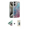 MARSİLYAN™- iPhone 11 Kılıf Zirve Modern Prime - Siyah 6D Mat Seramik Hayalet Nano Ekran Koruyucu + Raze Metal Kamera Lens - KI