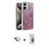 MARSİLYAN™- iPhone 11 Kılıf Zirve Modern Prime - Siyah 6D Mat Seramik Hayalet Nano Ekran Koruyucu + Pers Alüminyum Kamera Lens - KI